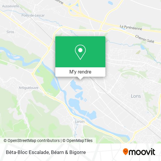 Bêta-Bloc Escalade plan