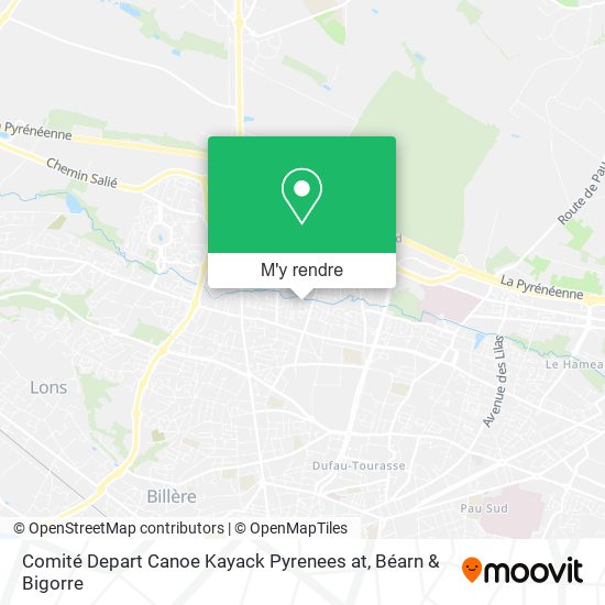 Comité Depart Canoe Kayack Pyrenees at plan