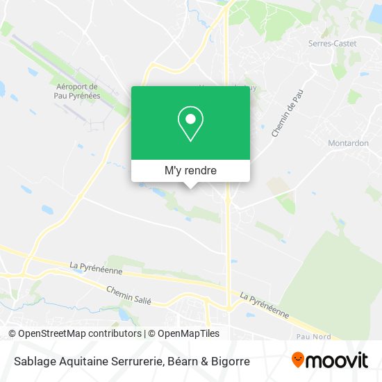 Sablage Aquitaine Serrurerie plan