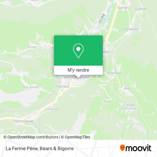 La Ferme Pène plan