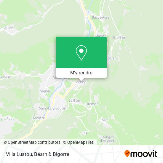 Villa Lustou plan