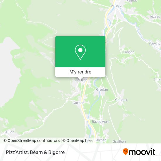 Pizz'Artist plan