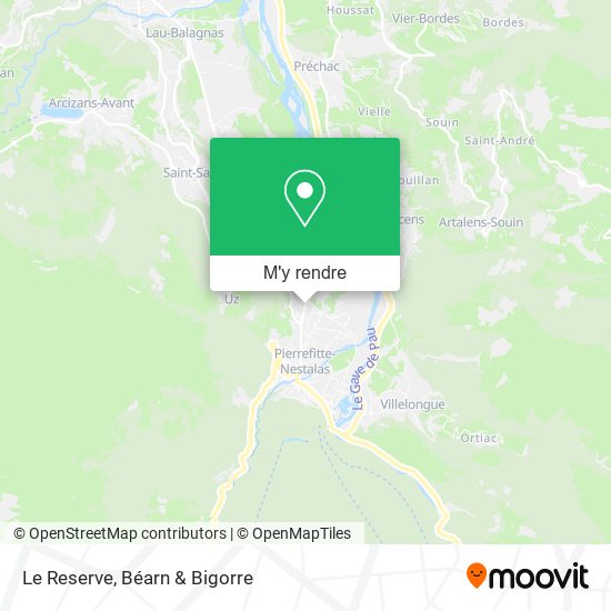 Le Reserve plan