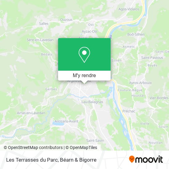 Les Terrasses du Parc plan