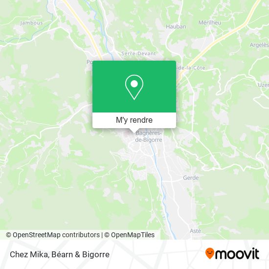 Chez Mika plan