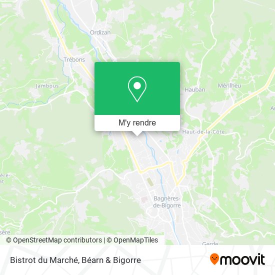 Bistrot du Marché plan
