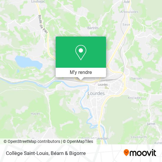 Collège Saint-Louis plan