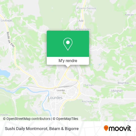 Sushi Daily Montmorot plan