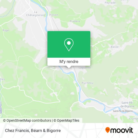 Chez Francis plan