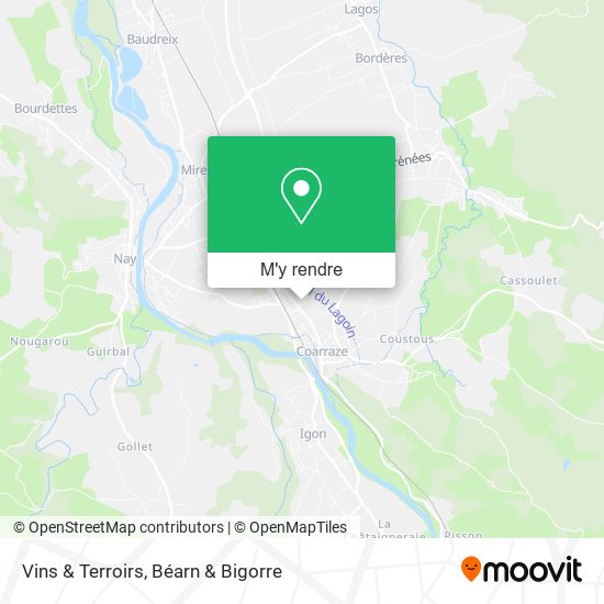 Vins & Terroirs plan