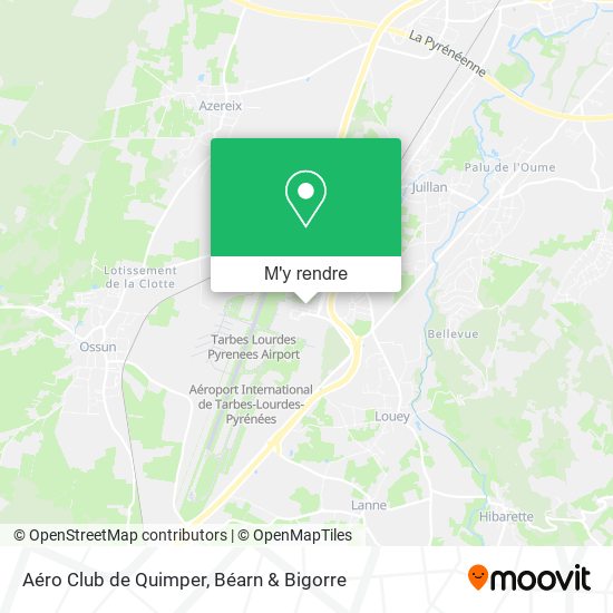 Aéro Club de Quimper plan