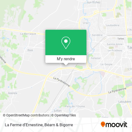La Ferme d'Ernestine plan