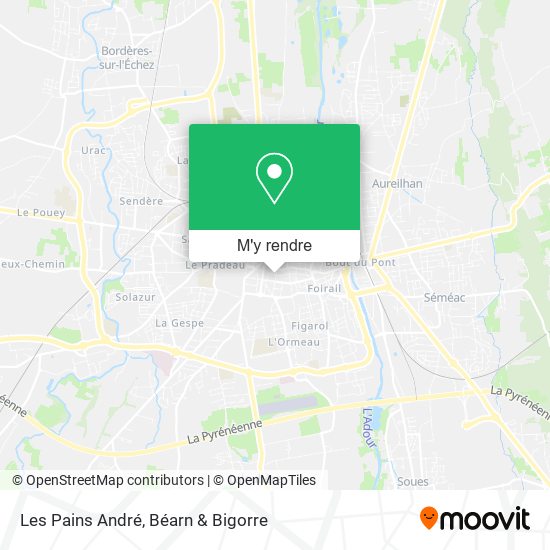 Les Pains André plan