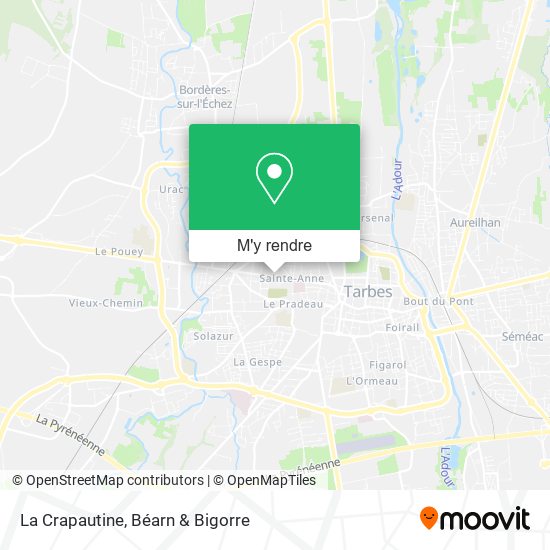 La Crapautine plan