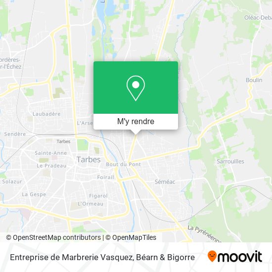 Entreprise de Marbrerie Vasquez plan