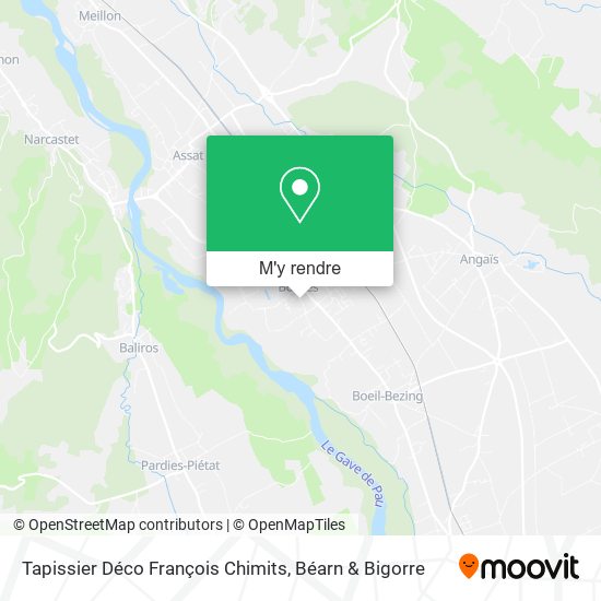 Tapissier Déco François Chimits plan