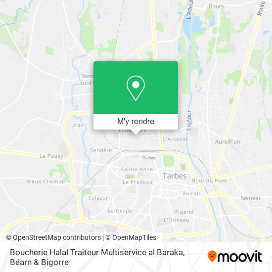 Boucherie Halal Traiteur Multiservice al Baraka plan