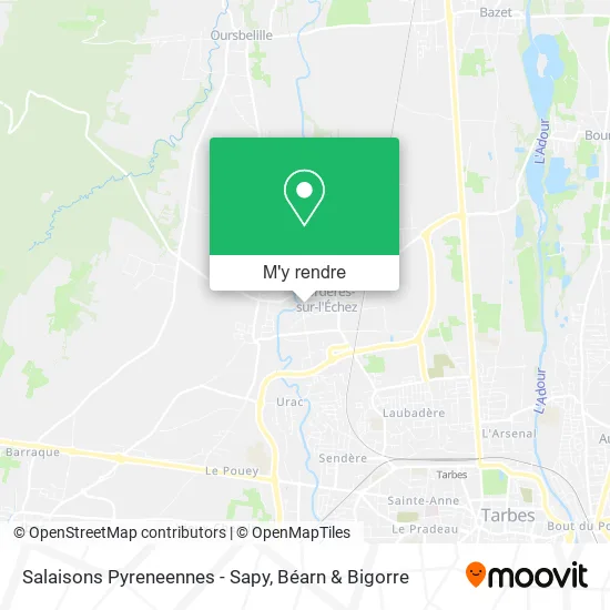 Salaisons Pyreneennes - Sapy plan