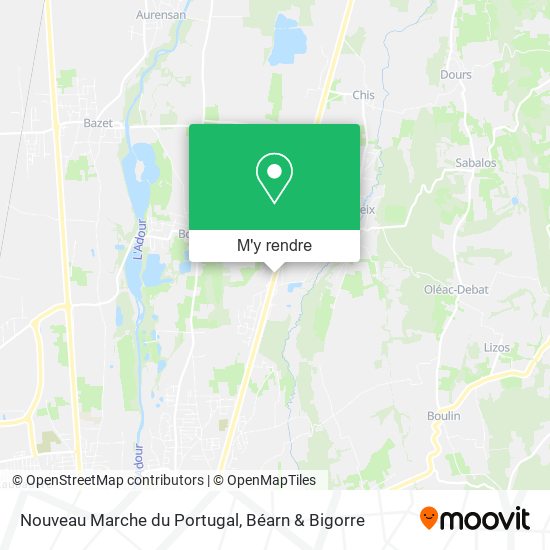 Nouveau Marche du Portugal plan