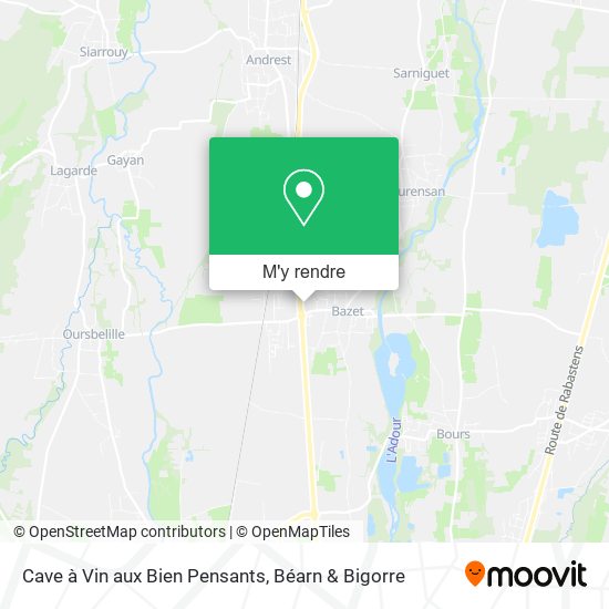 Cave à Vin aux Bien Pensants plan