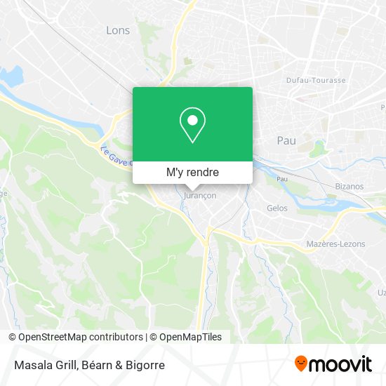 Masala Grill plan