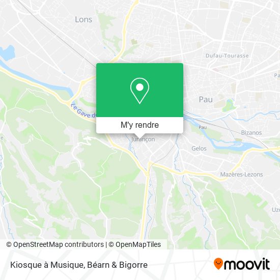 Kiosque à Musique plan