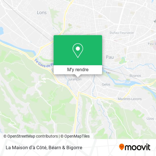 La Maison d'à Côté plan