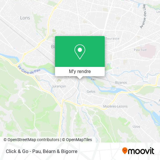 Click & Go - Pau plan