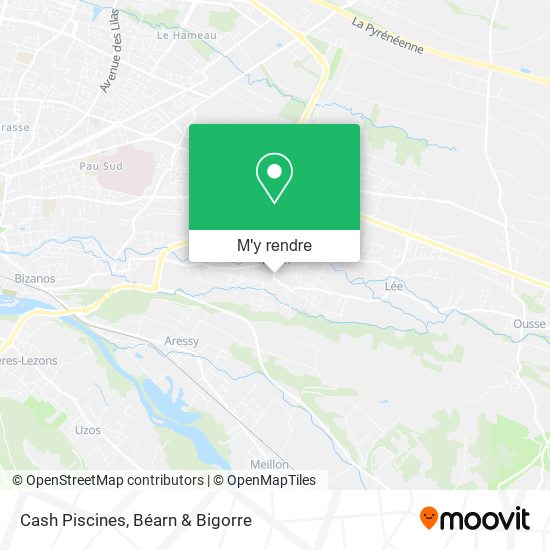 Cash Piscines plan