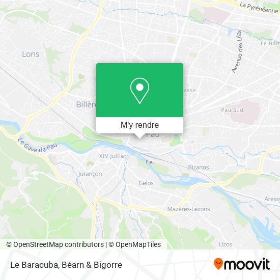 Le Baracuba plan