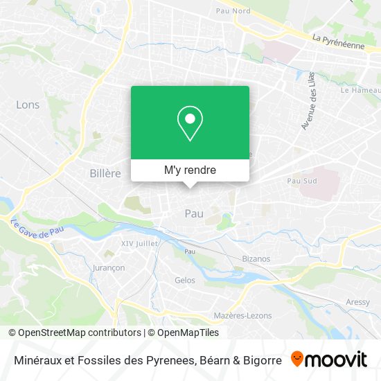 Minéraux et Fossiles des Pyrenees plan