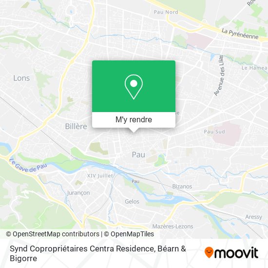 Synd Copropriétaires Centra Residence plan