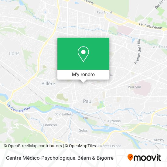 Centre Médico-Psychologique plan