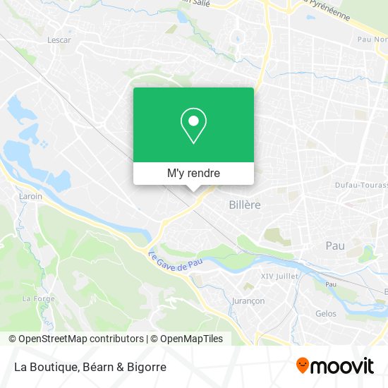 La Boutique plan