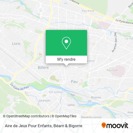 Aire de Jeux Pour Enfants plan