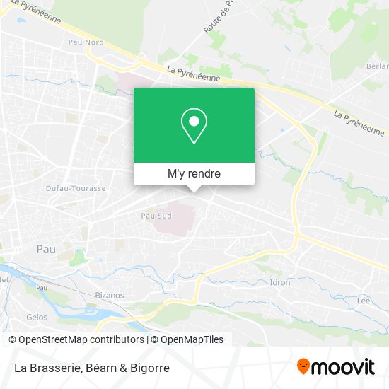 La Brasserie plan