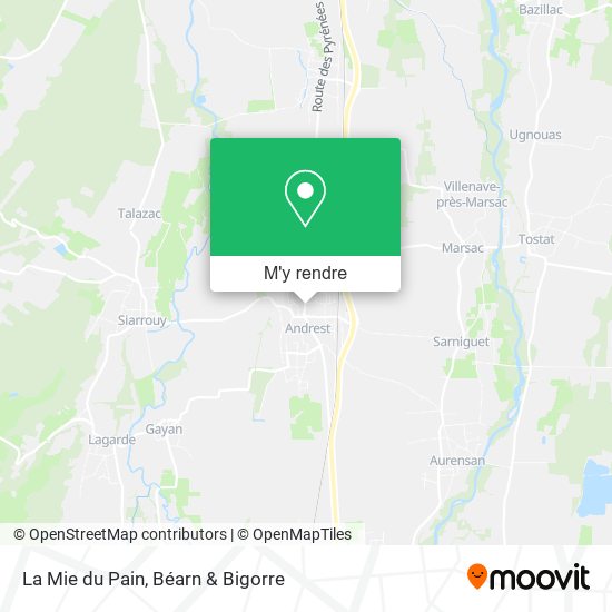 La Mie du Pain plan