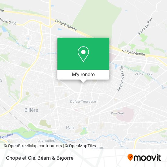 Chope et Cie plan