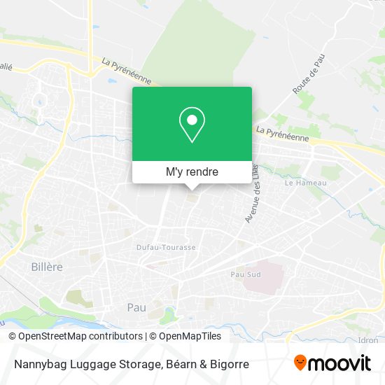 Nannybag Luggage Storage plan
