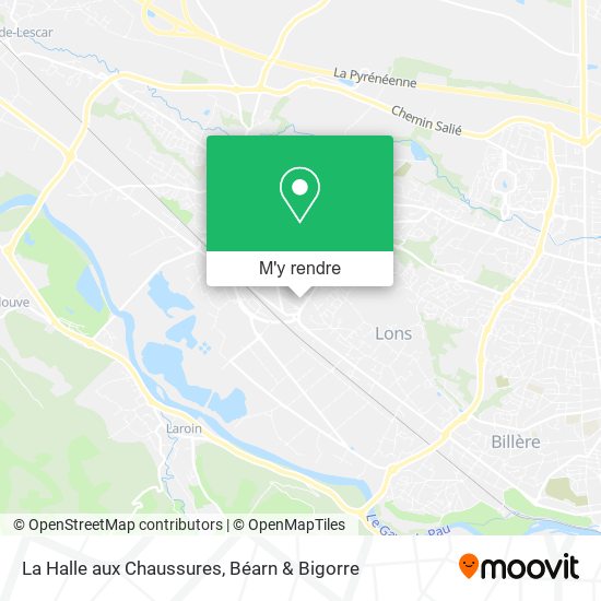 La Halle aux Chaussures plan
