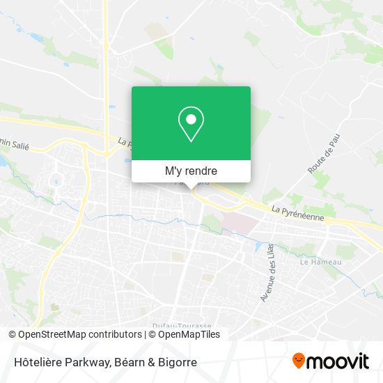Hôtelière Parkway plan