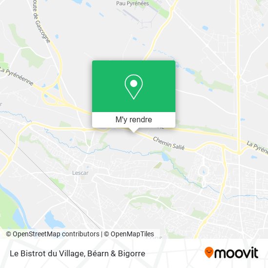 Le Bistrot du Village plan
