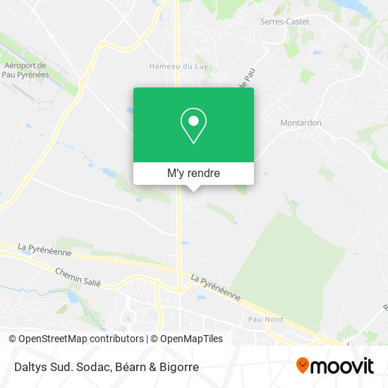 Daltys Sud. Sodac plan