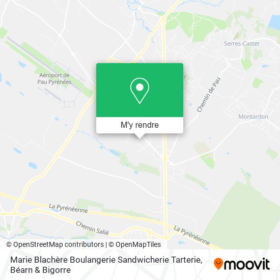 Marie Blachère Boulangerie Sandwicherie Tarterie plan