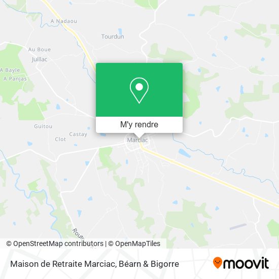 Maison de Retraite Marciac plan