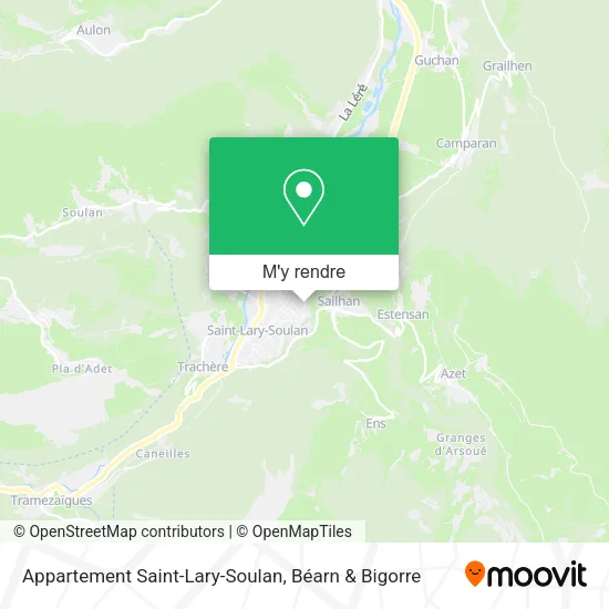 Appartement Saint-Lary-Soulan plan