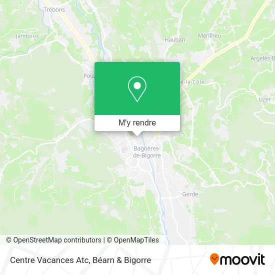 Centre Vacances Atc plan