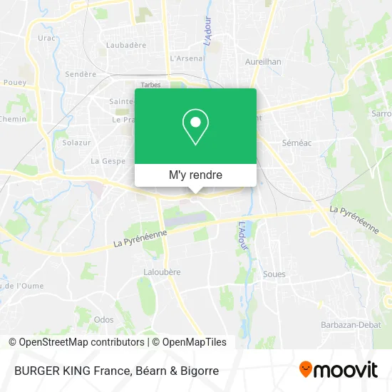 BURGER KING France plan