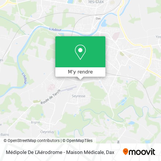 Médipole De L'Aérodrome - Maison Médicale plan