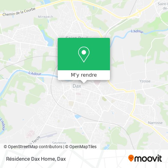 Résidence Dax Home plan